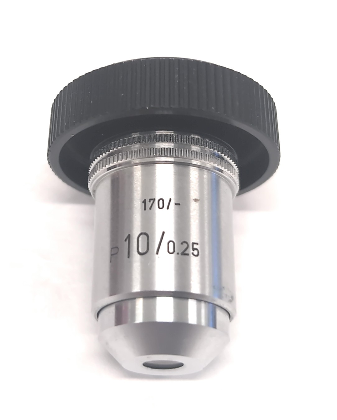 Leitz Wetzlar 170/- P 10x/0.25 Microscope Objective Lens RMS Threading 170mm