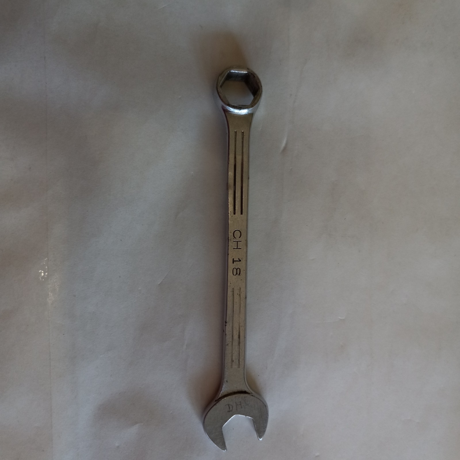 VINTAGE MAC TOOLS CH 18 SABINA OHIO USA 9/16 WRENCH