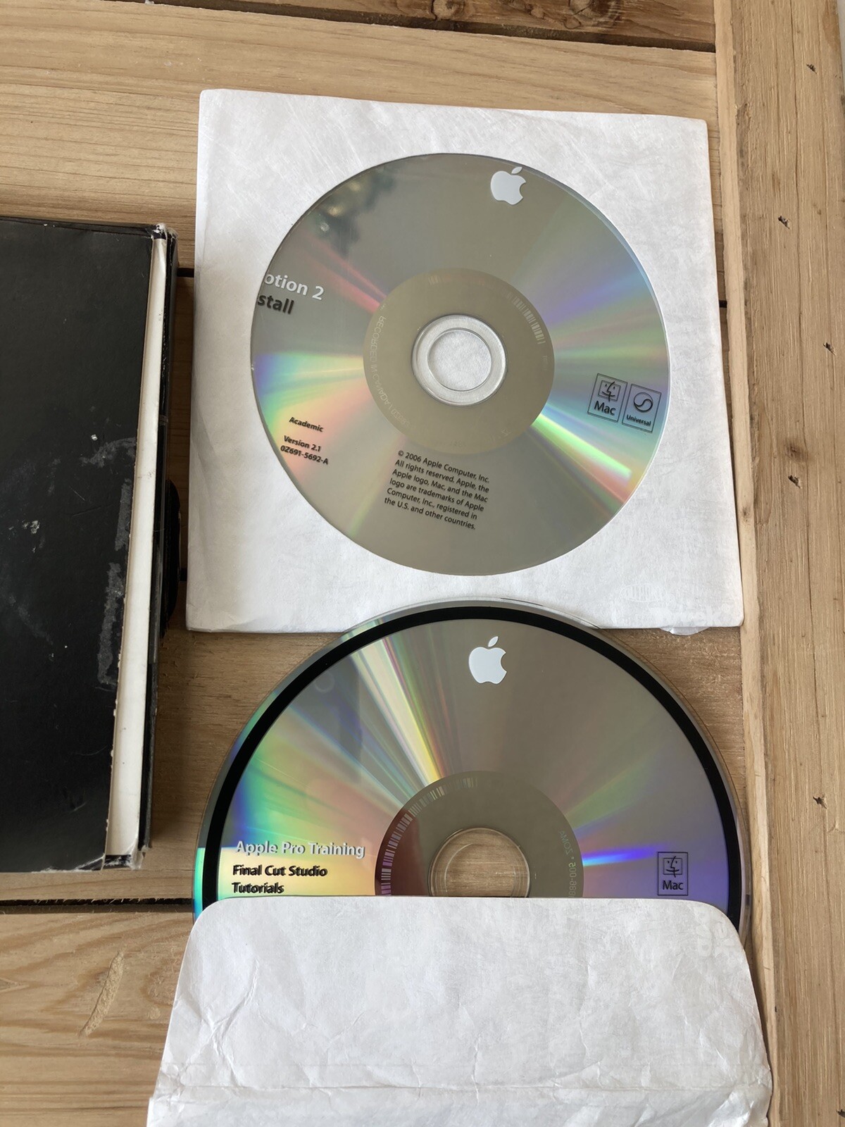 2005 Final Cut Studio Apple Mac Install Disc DVD 5.1 Retail Software .