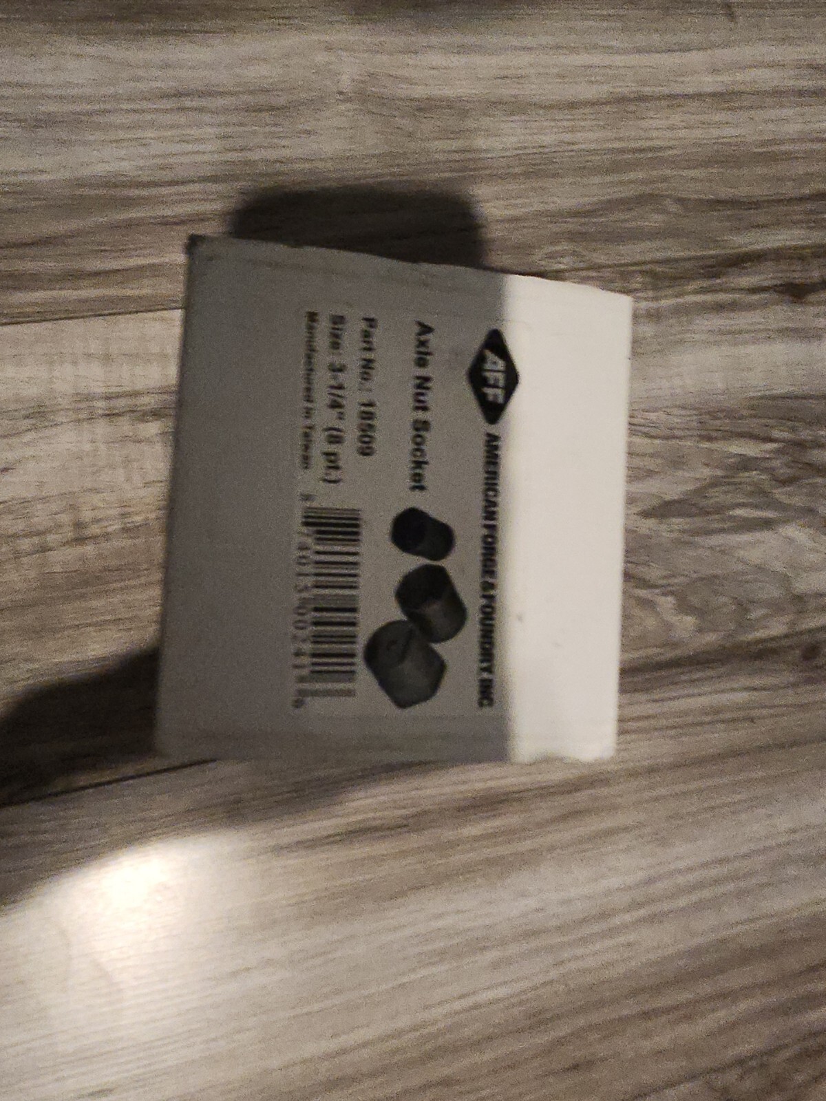 American Forge and Foundry 18509 3 1/4" Locknut Socket 8-point