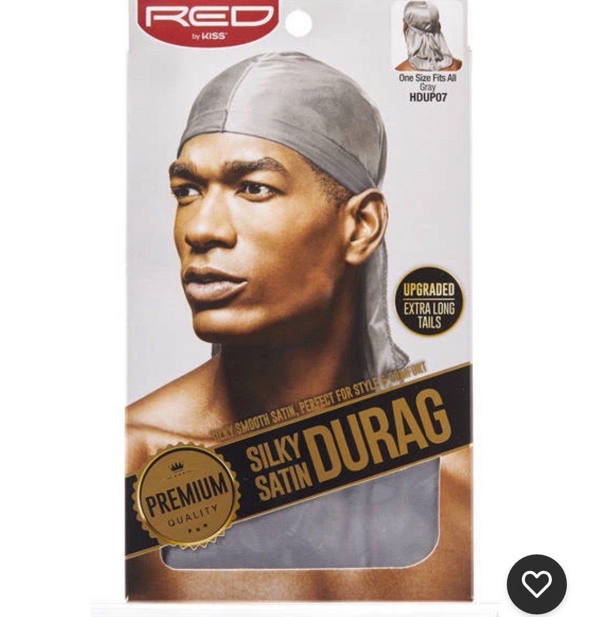 RED BY KISS PREMIUM DURAG 360 WAVES FREE SHIPPING