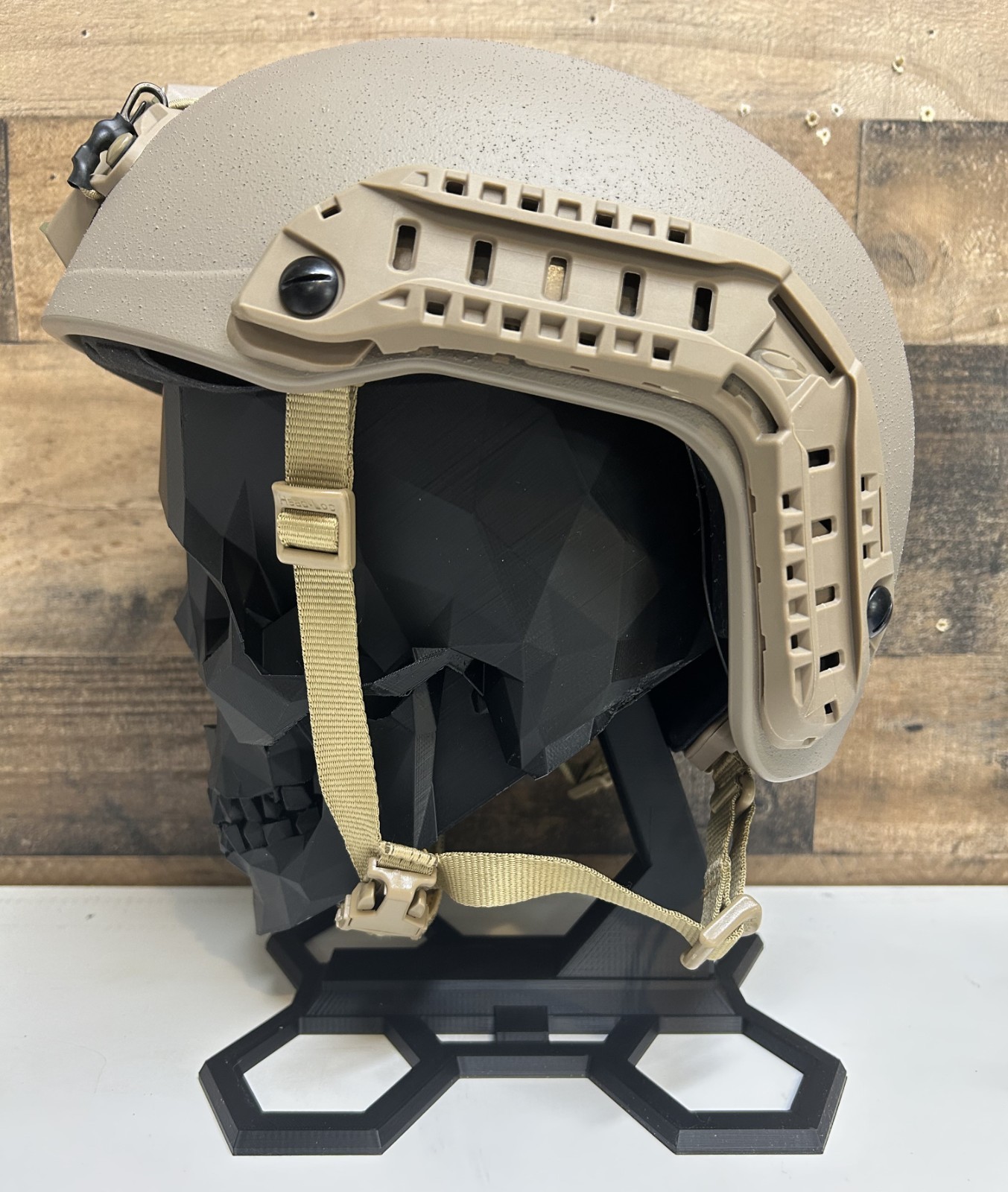 Tactical Helmet Display Stand