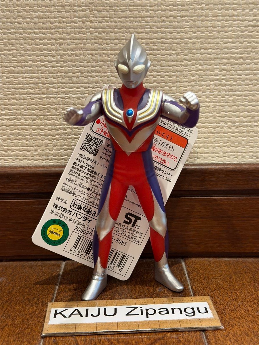 2026 Bandai 5 1/2" Ultraman Tiga Multi Type Fighting Pose Ultra Hero Series 115