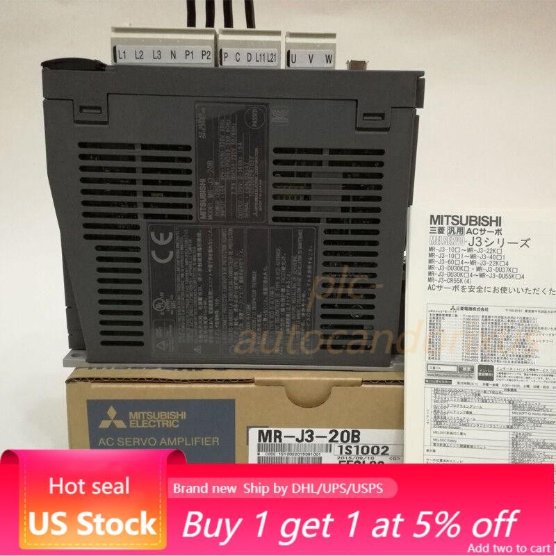 MITSUBISHI MR-J3-20B Servo Driver MRJ320B New In Box Fast Shipping