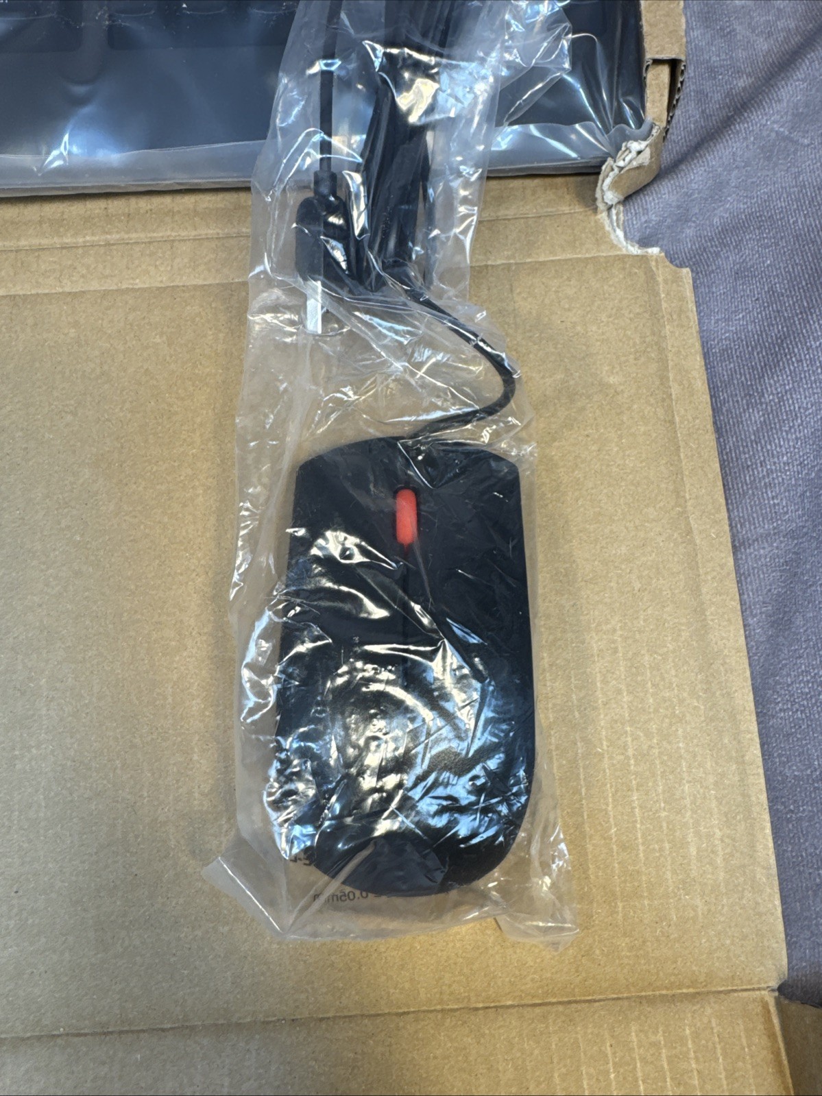 Lenovo USB Traditional Black Keyboard New in Box With New USB Mouse Bundle