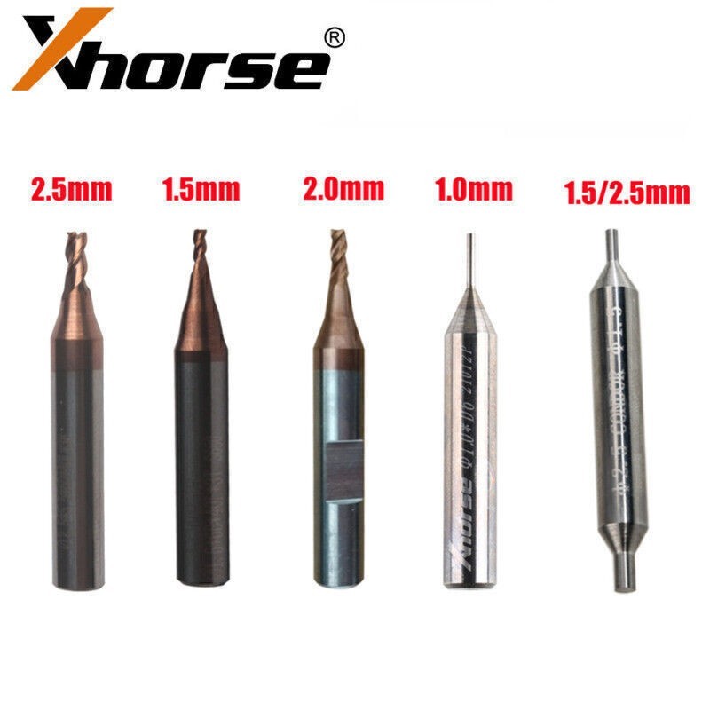 Xhorse Tracer Probe 1.0mm 2.0mm 1.5mm 2.5mm Milling Cutter 1.5mm/2.5mm