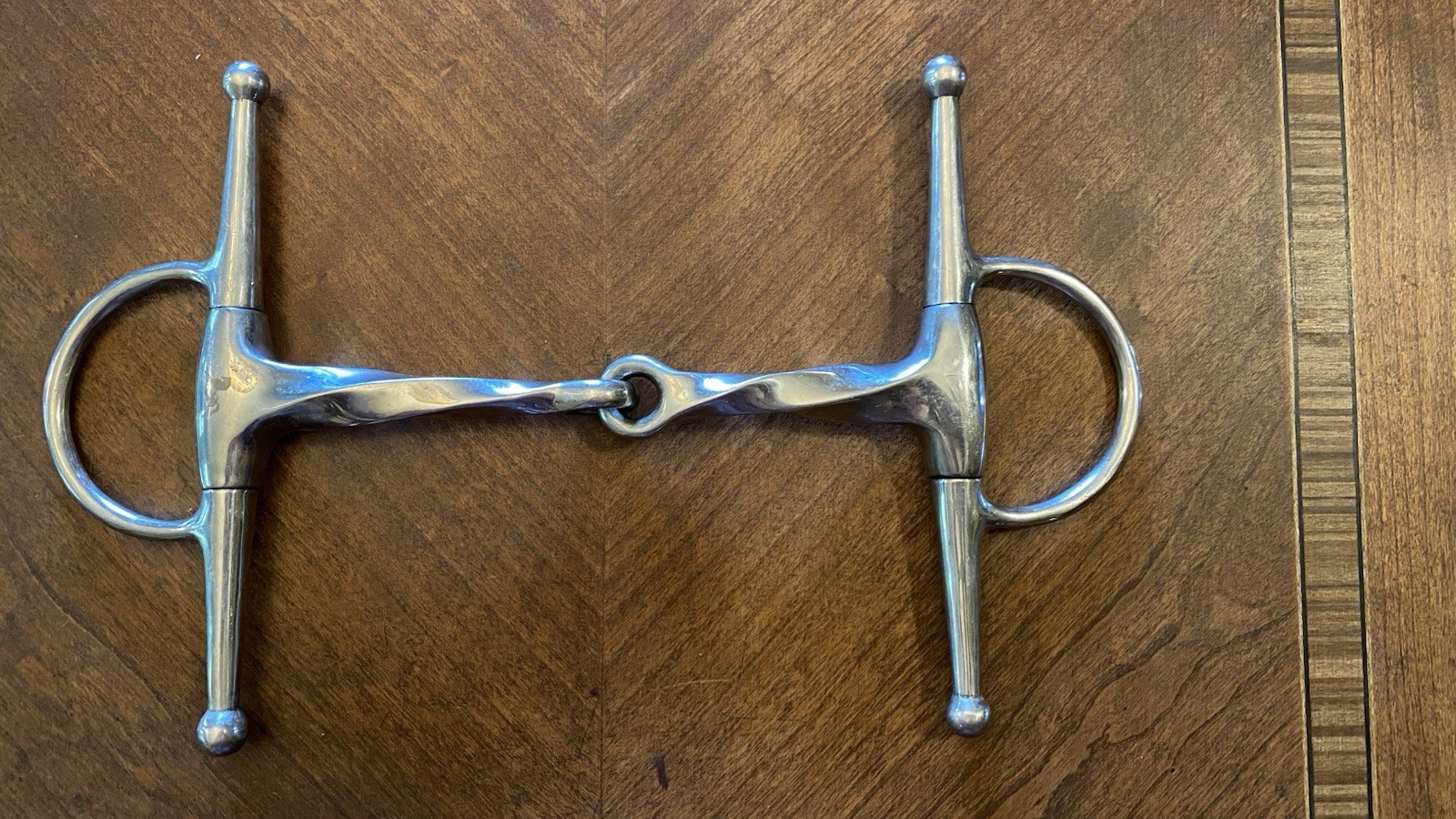 6 - 6.5” Fullcheek Slow Twist Stainless Steel English Draft/Warmblood Bit - SLT