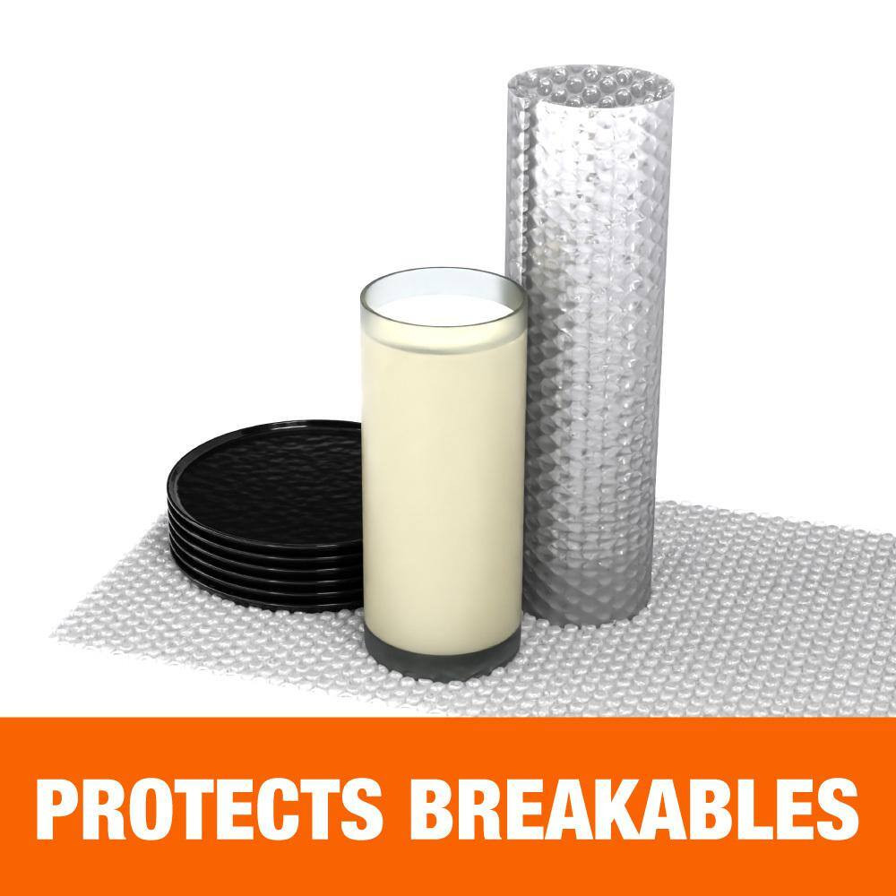 12 In. X 100 Ft. L Clear Perforated Bubble Cushion