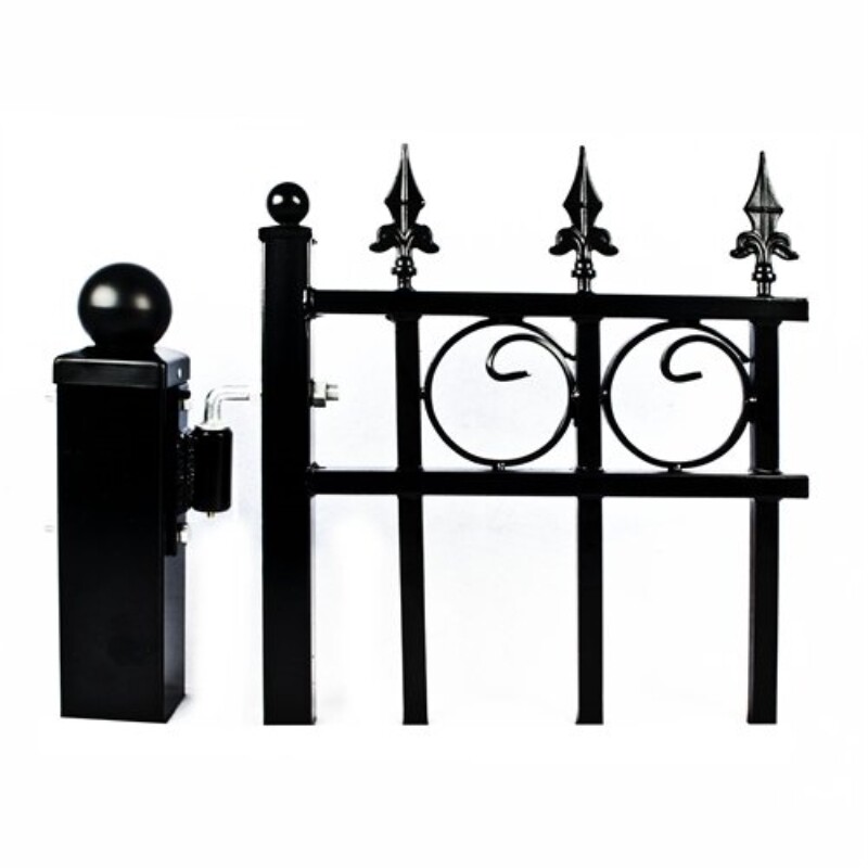ALEKO Steel 5/8" Hinge J-Bolt For Driveway Gates With Bolts Nuts And Washers