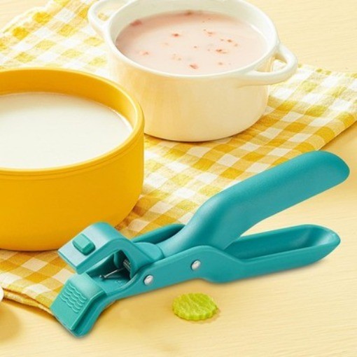 Anti Scalding Clip Multi Functional Pan Dish Clip green