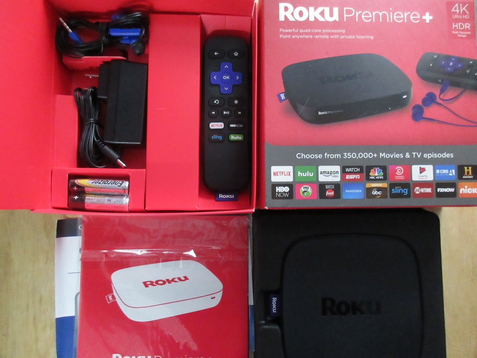 Roku Premier+ (5th Generation) 4K Media Streamer 4630R - Black