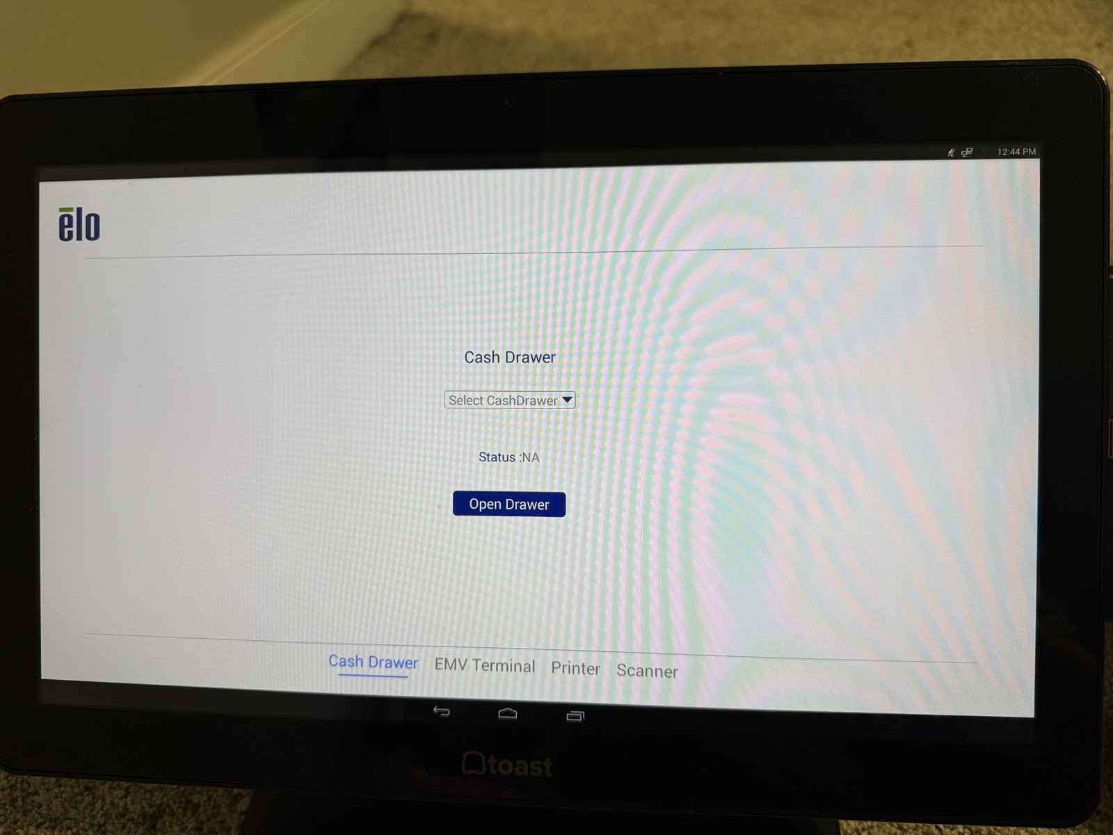 Toast / Elo Touch MSM8960 Android POS System with card reader good working order