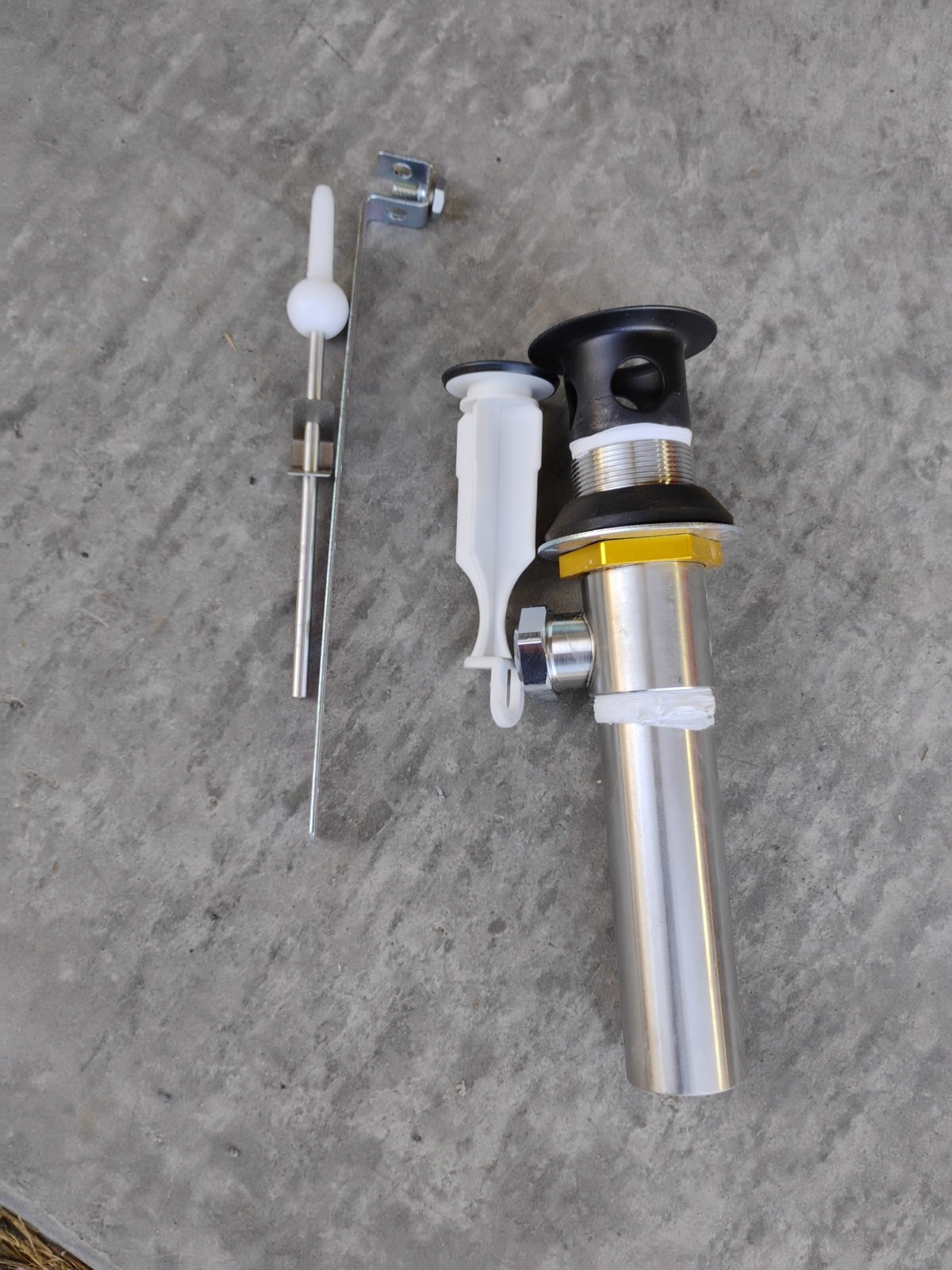 Delta Metal Lavatory Drain Assembly Less Lift Rod and Knob RP26533OB Oil Rubbed