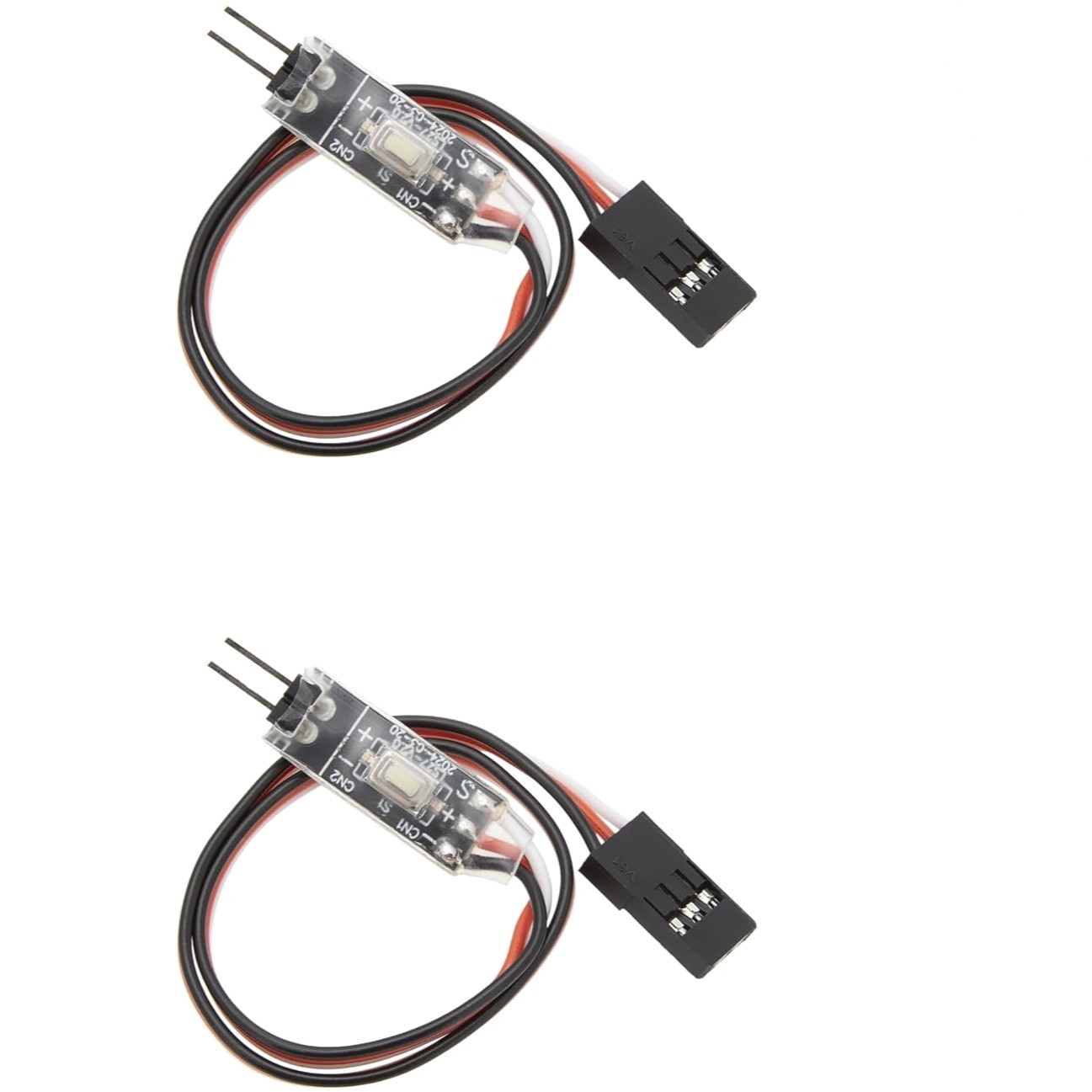 AUX RC Light Remote Controller Switch, 3 Lighting Modes for RC Car, Boat, Dro...