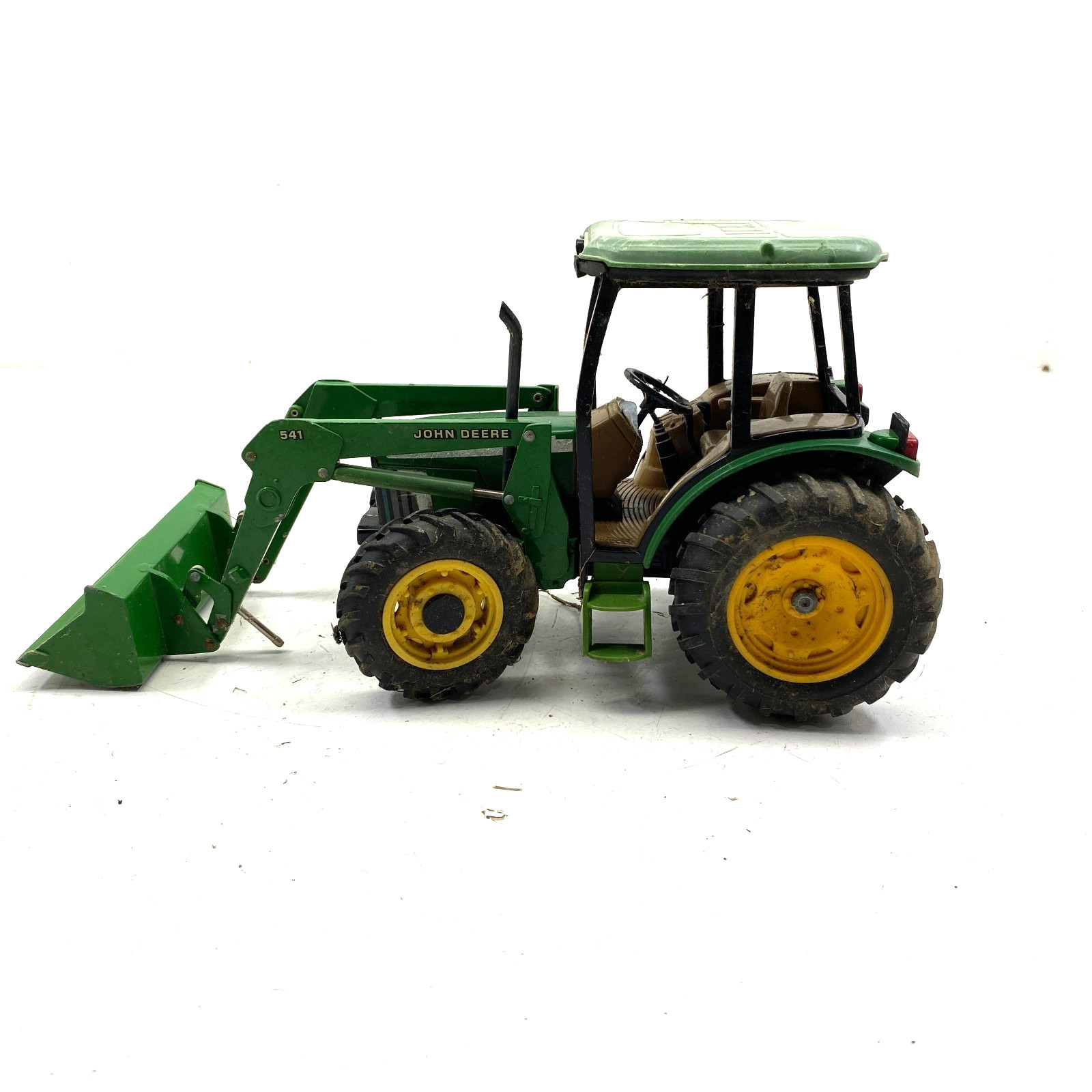 ERTL John Deere 5420 Die Cast Metal Replica Tractor W Loader 1/16 *DAMAGED*