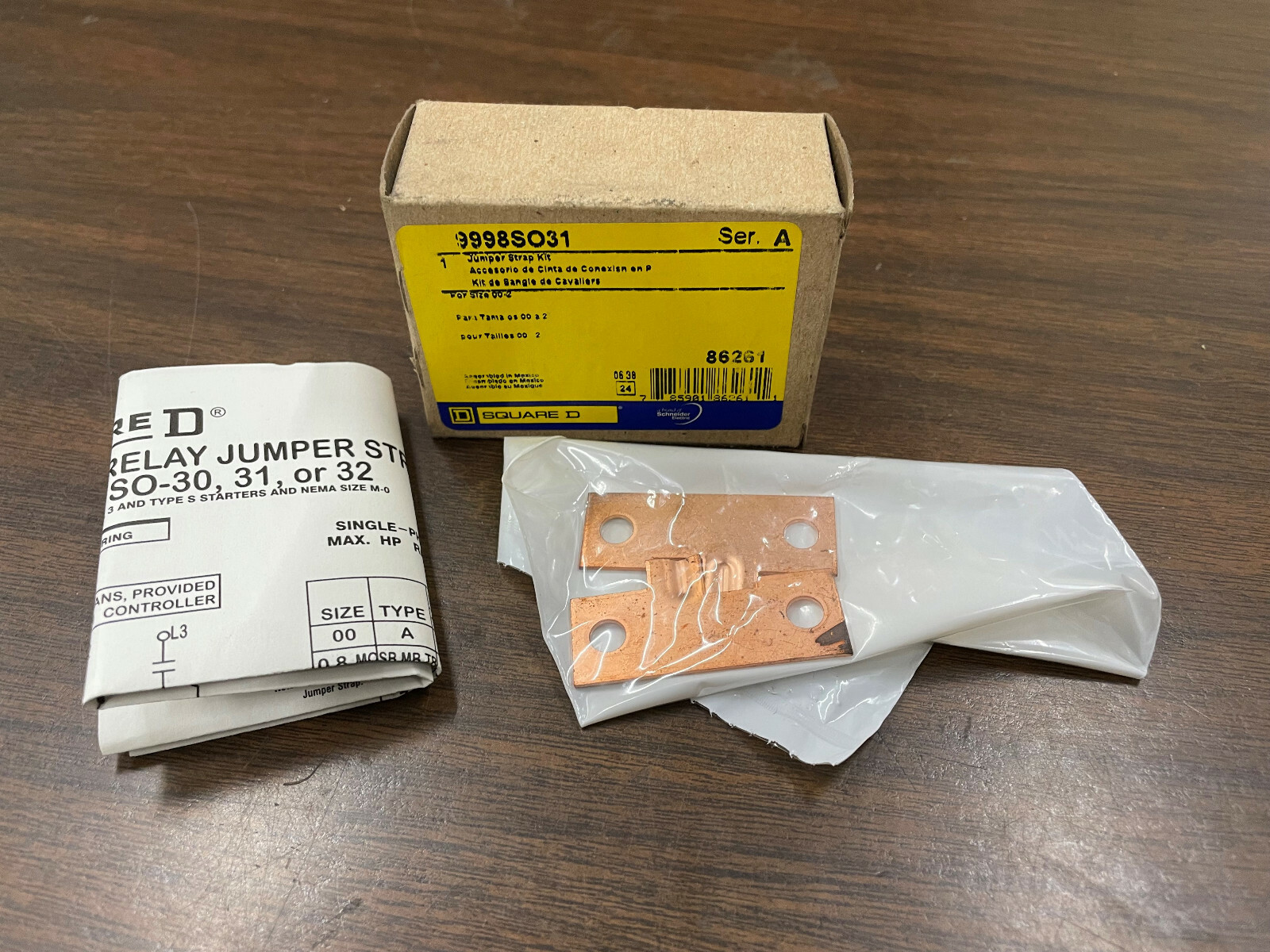 SQUARE-D JUMPER STRAP KIT 9998SO31