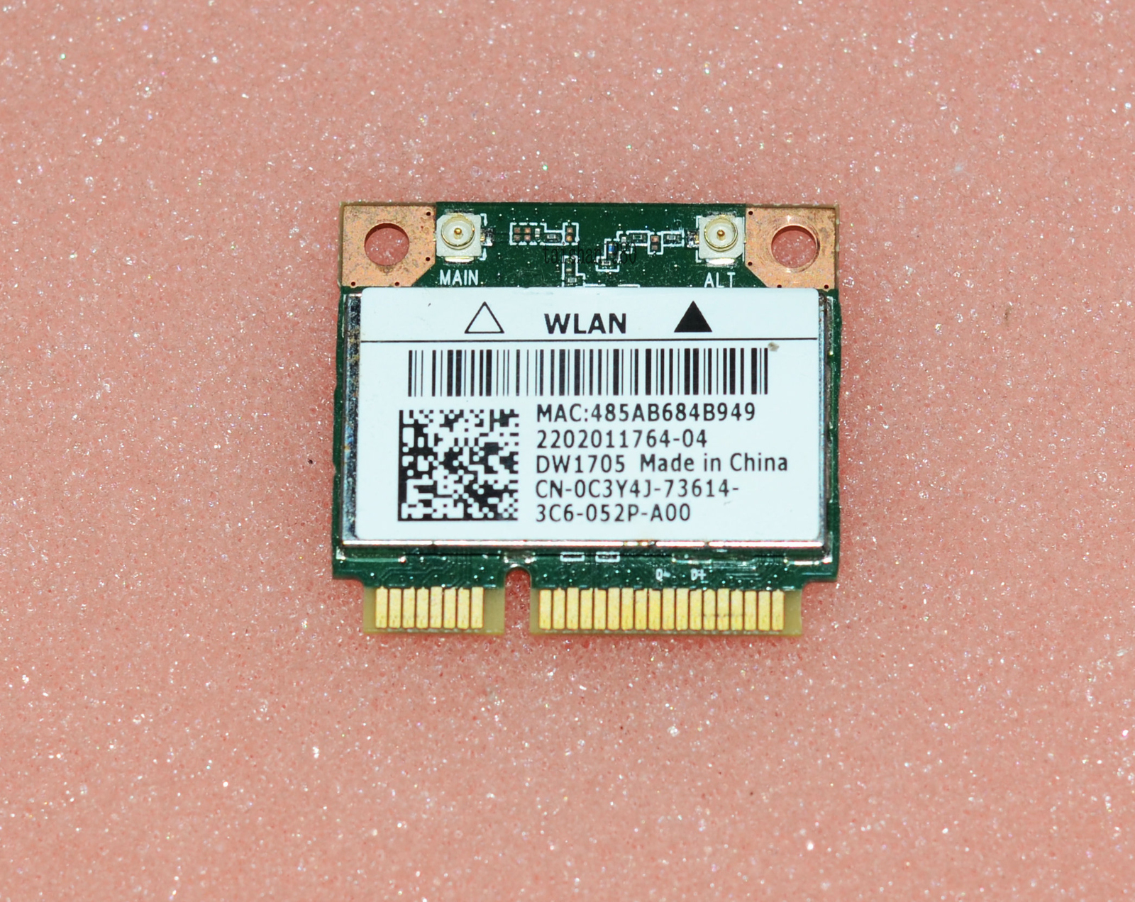 New OEM Dell DW1705 802.11n Wireless BT 4.0 PCIe Half QCWB335 QCA9565