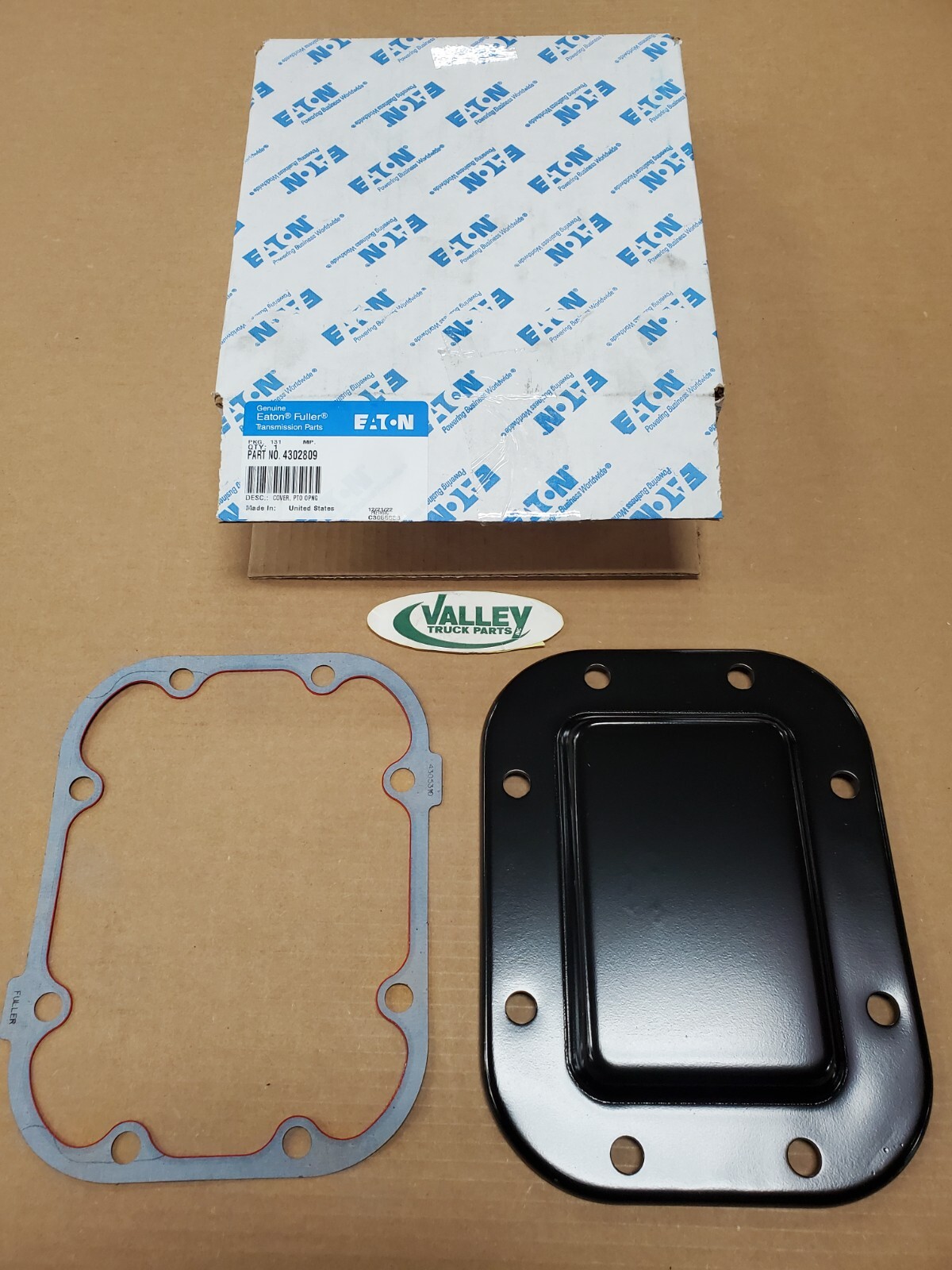 EATON FULLER 4302809 & 4305310 8 BOLT PTO COVER & GASKET GENUINE