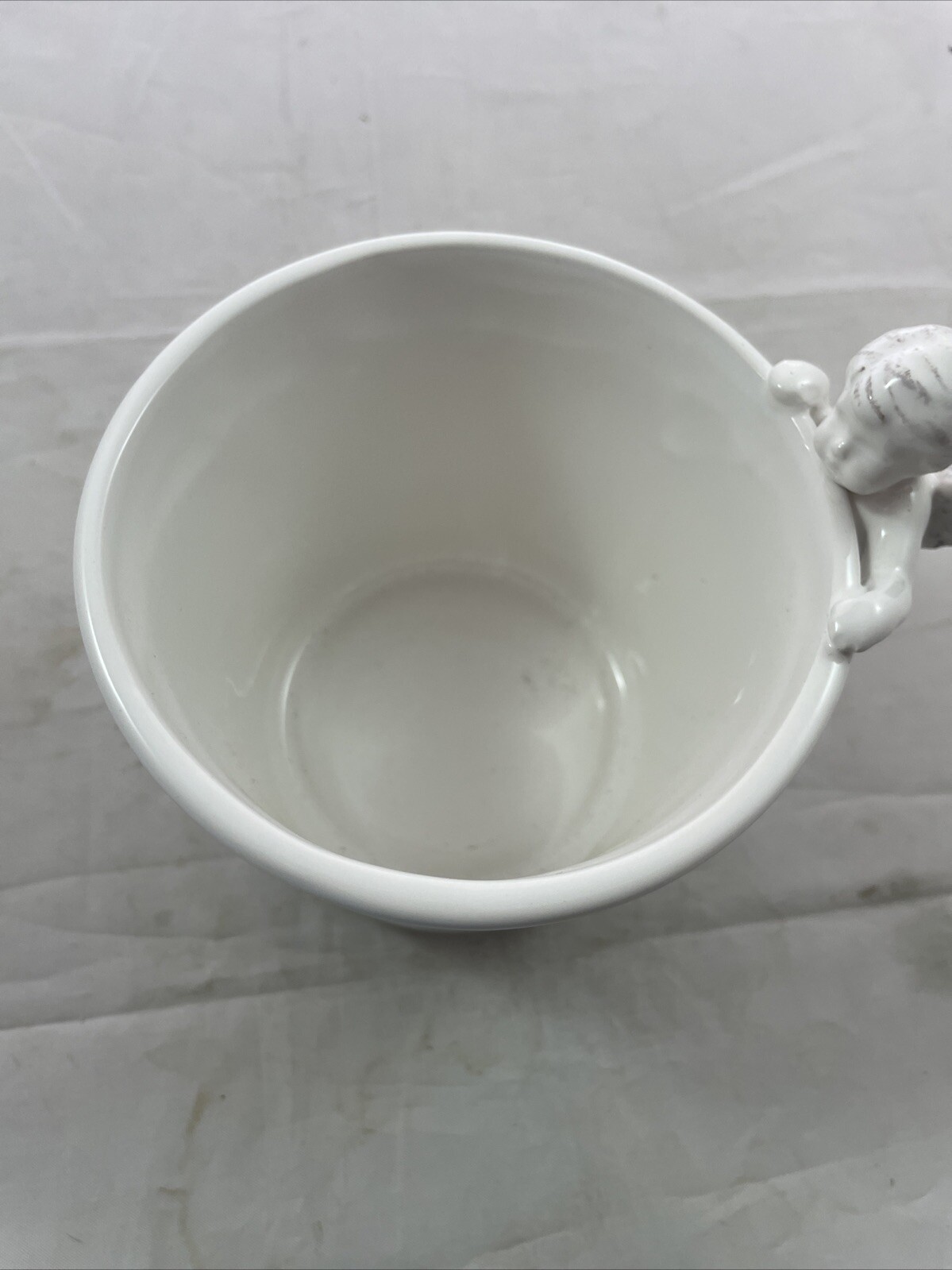 Round Planter Vase WIth Angle on Side 4"