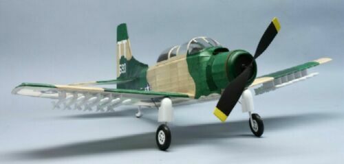 NEW from Dumas 329 30" Wingspan A1E Skyraider Rubber Pwd Aircraft Laser~MIB