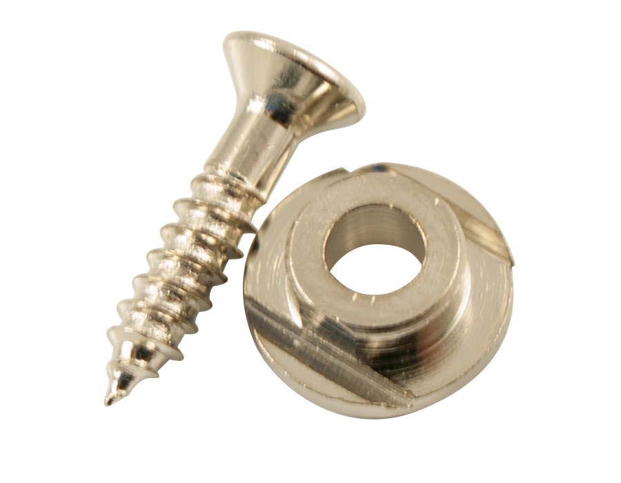 Kluson replacement round string guide for Fender® Telecaster Nickel