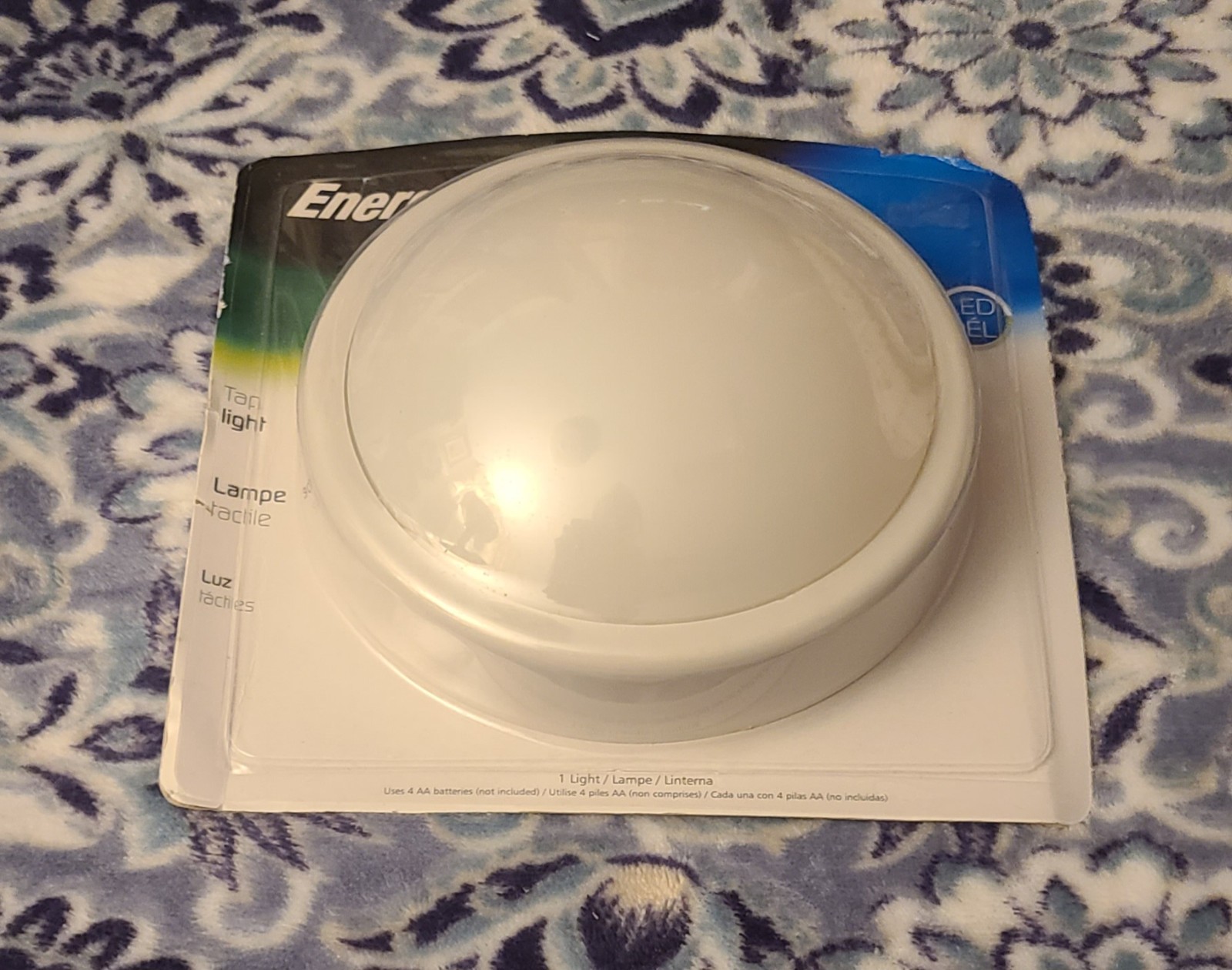 Energizer Soft White Light Level Standard LED Tap Light New