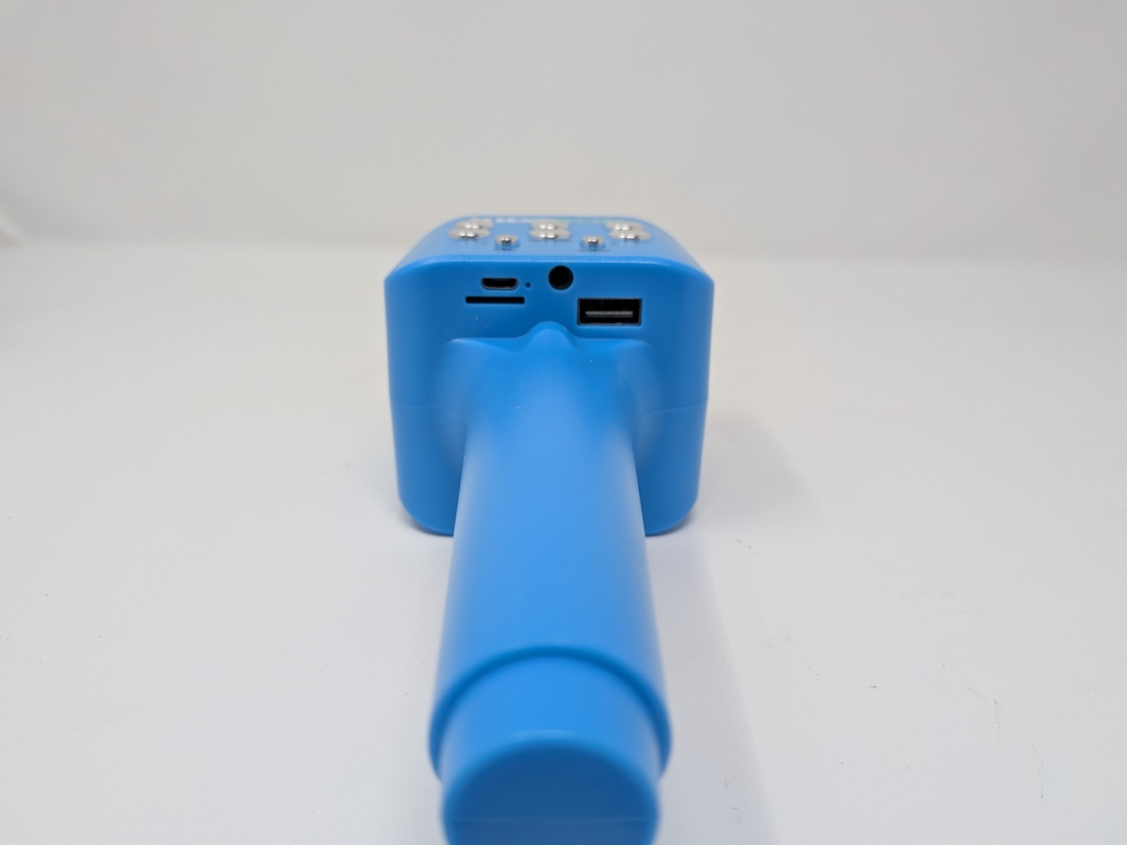 KIDZ BOP Karaoke Bluetooth Mic Speaker Voice FX Echo Blue Tested Working