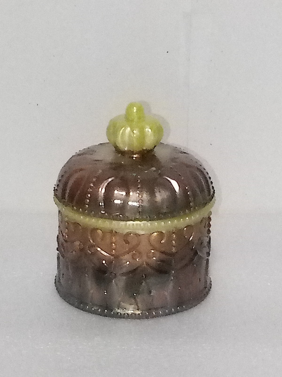 CONTAINER WITH LID #3 RESIN HOME DECOR MADE FROM THE COLORS YOU CHOOSE