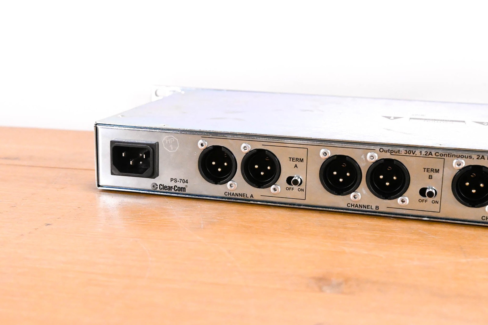 Clear-Com Encore PS-704 4-Channel Intercom Power Supply CG01QKM