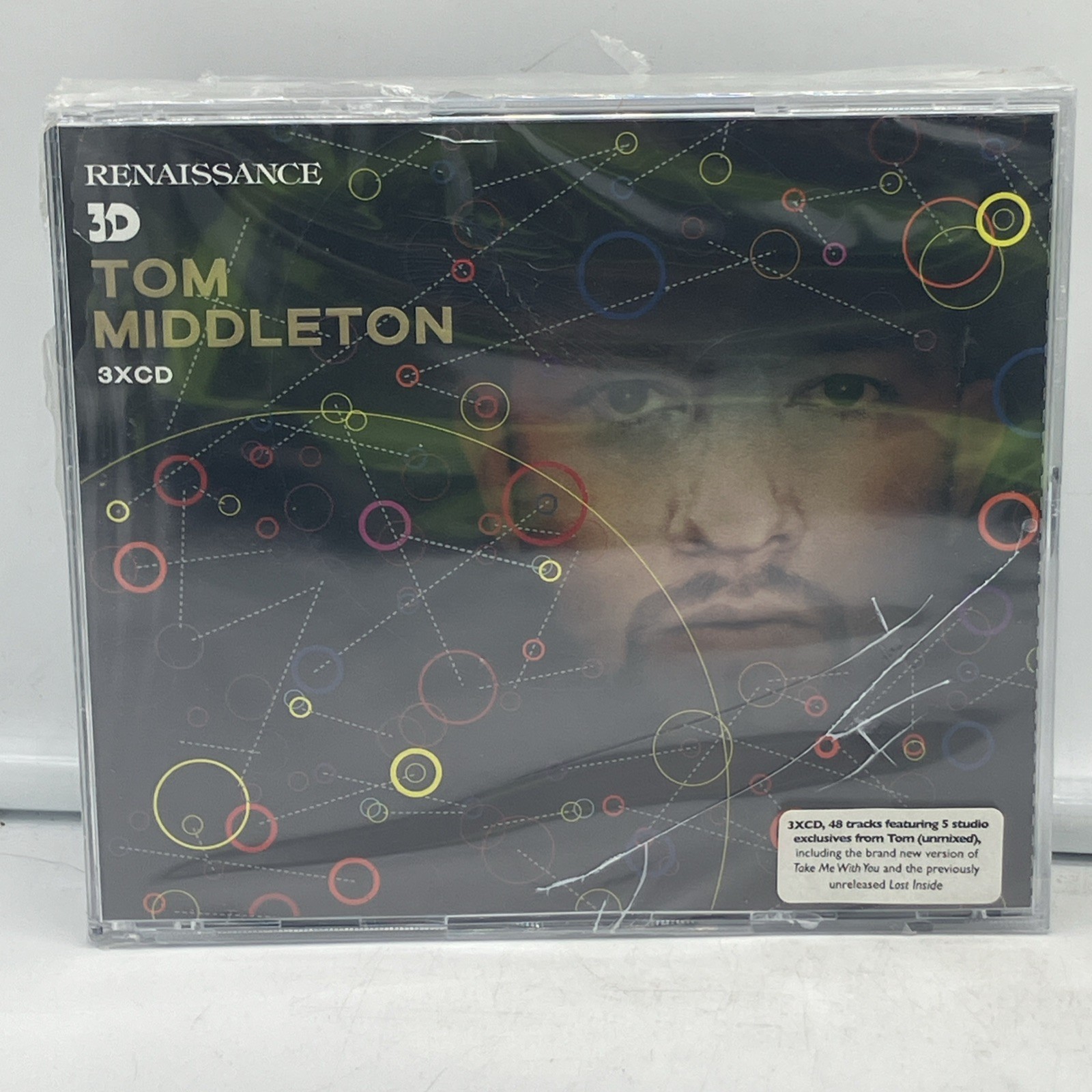 SEALED Renaissance 3D-Tom Middleton by Tom Middleton (CD, 2008) - FREE SHIPPING