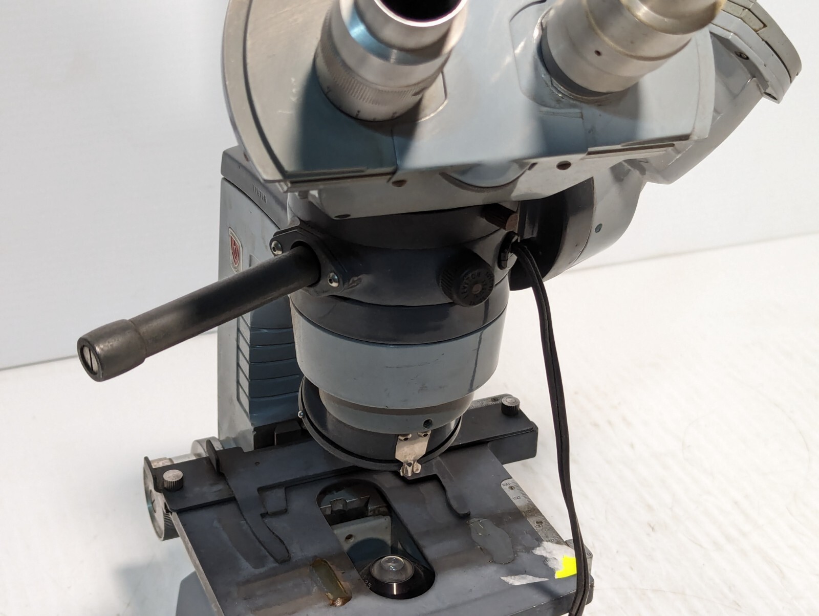 AO Spencer Dual Head Microscope with eyepieces and objective - Free Shipping