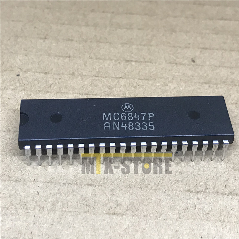 5PCS MC6847P MC6847 6847 Video Display Generator IC DIP40