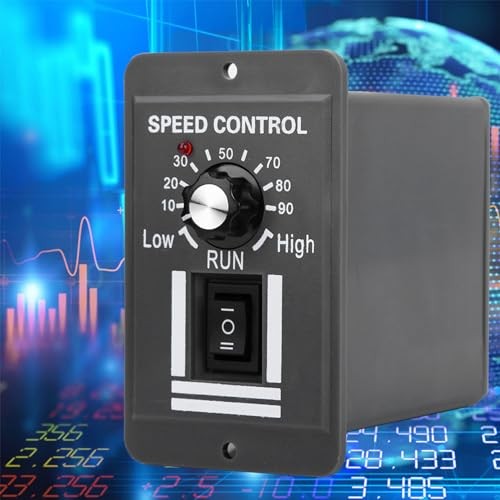 12-60V 20A DC Motor Speed Controller, Forward/Reverse Variable PWM Controller,