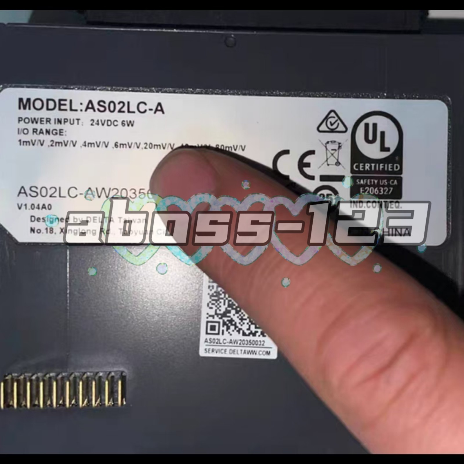 Delta AS02LC-A PLC Module #1pcs New In Box