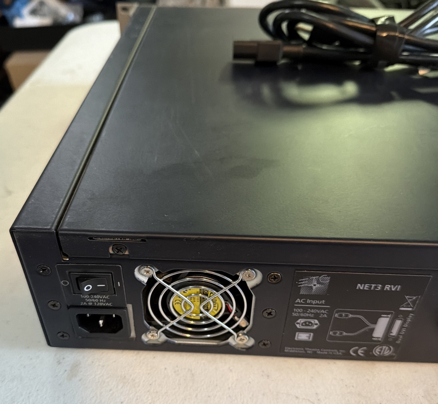 ETC Net3 RVI Remote Video Interface Rackmount TESTED