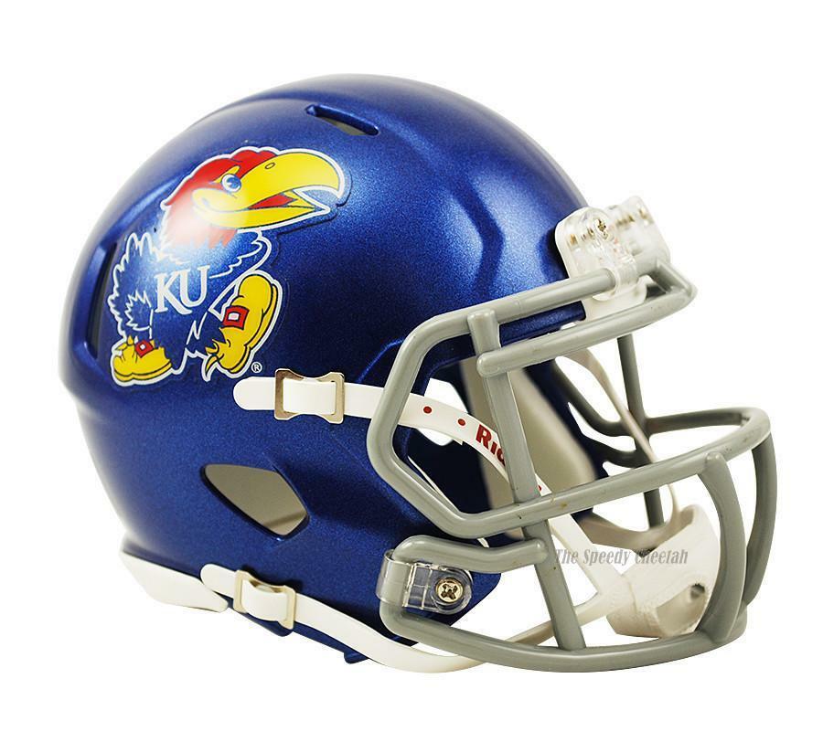Kansas Jayhawks Riddell Speed Mini Football Helmet