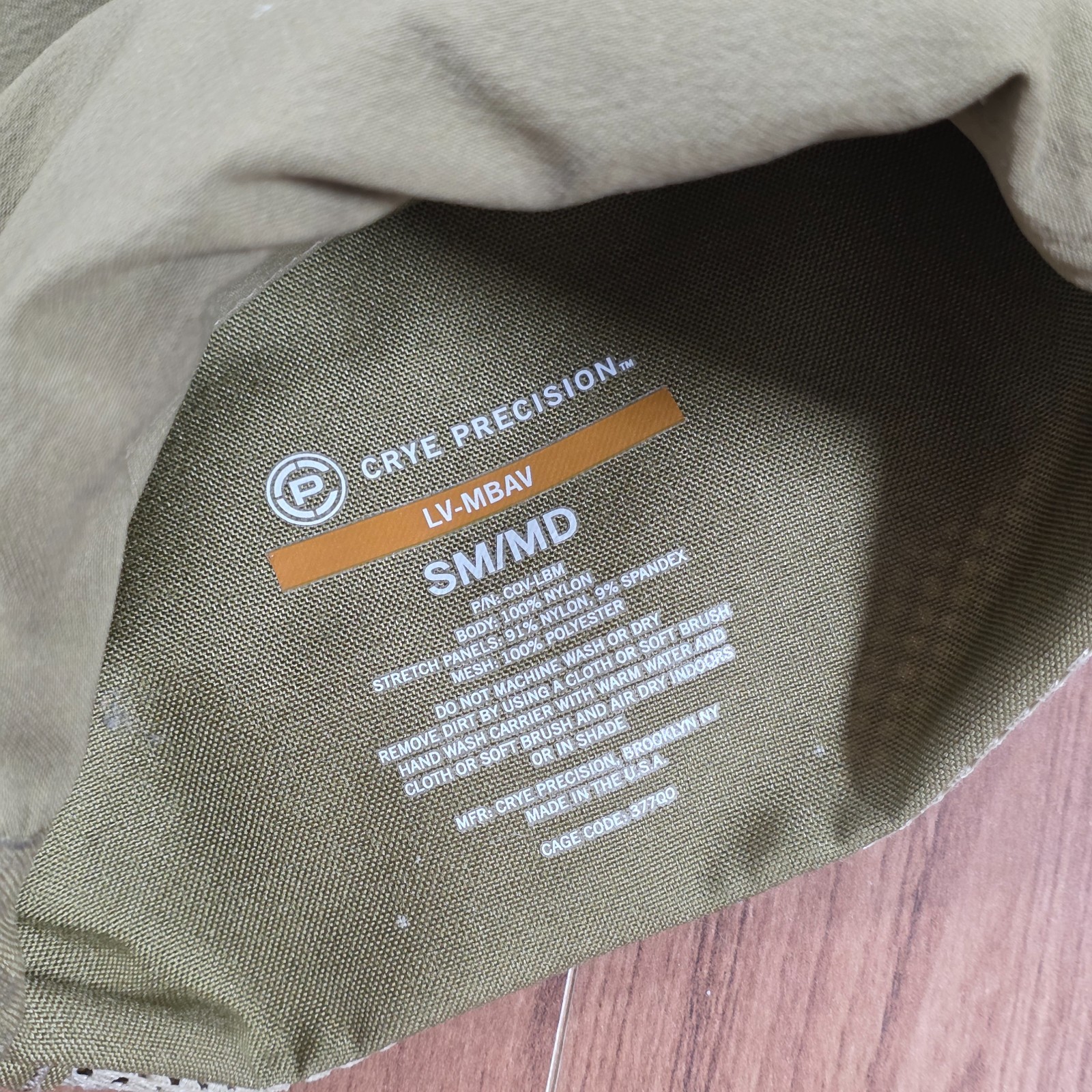 Crye Precision LV-MBAV SM/MD Khaki JTAC Cummerbund Eagle Tactical Tailor Kit