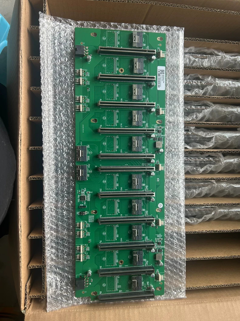 PCIE4.0 11-slot expansion motherboard PCIE4.0x8 supports 11 graphics cards