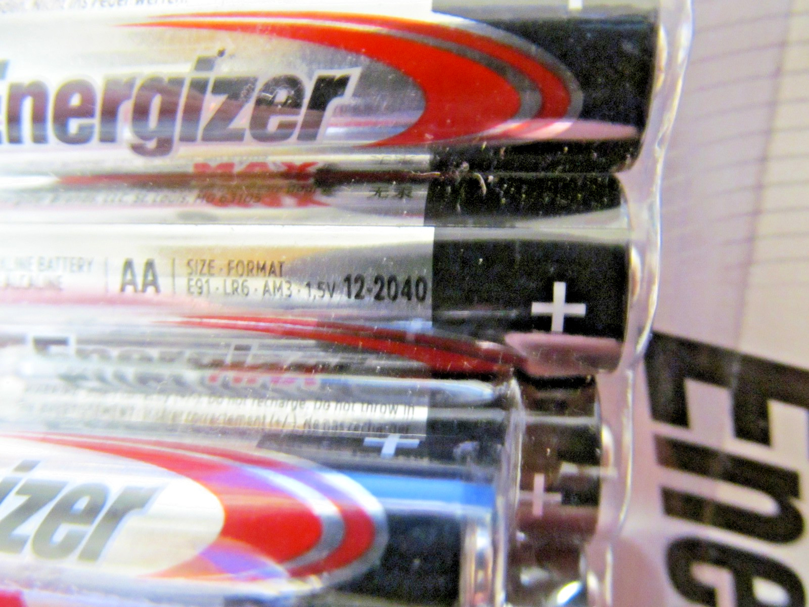 NEW FACTORY SEALED 16 PACK ENERGIZER MAX AA BATTERIES EXP 12/2040 1.5V FREESHIP