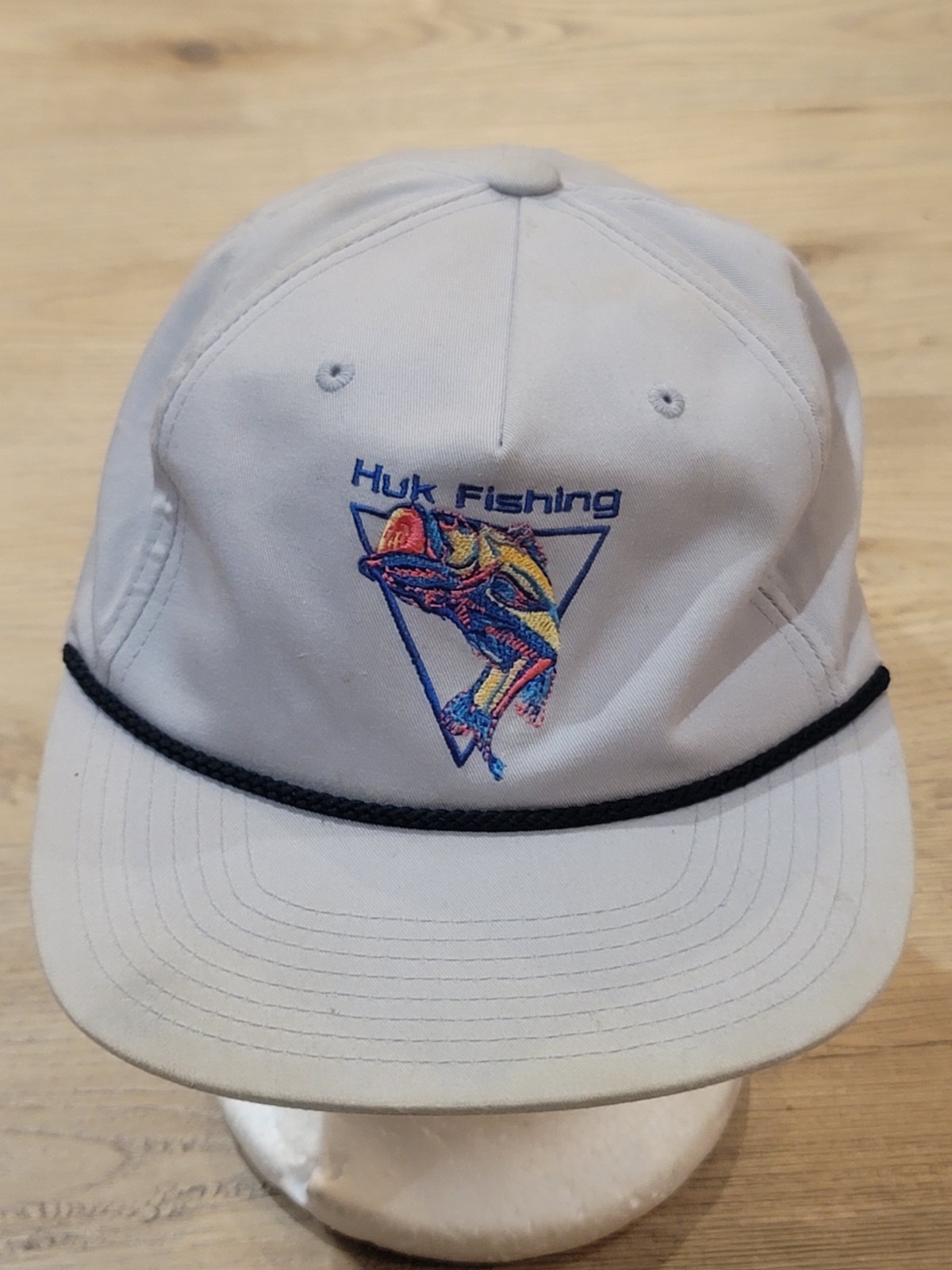 HUK Fishing Rope Hat Cap Adjustable by Huk Vupoong READ!!
