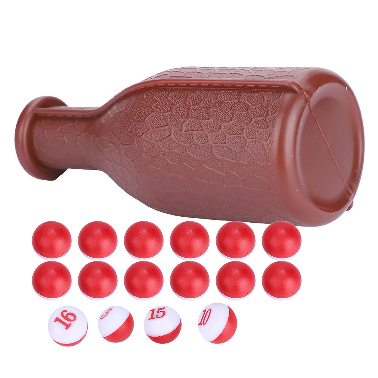 Pool Dice Set With Shaker Bottle For Billiards Games