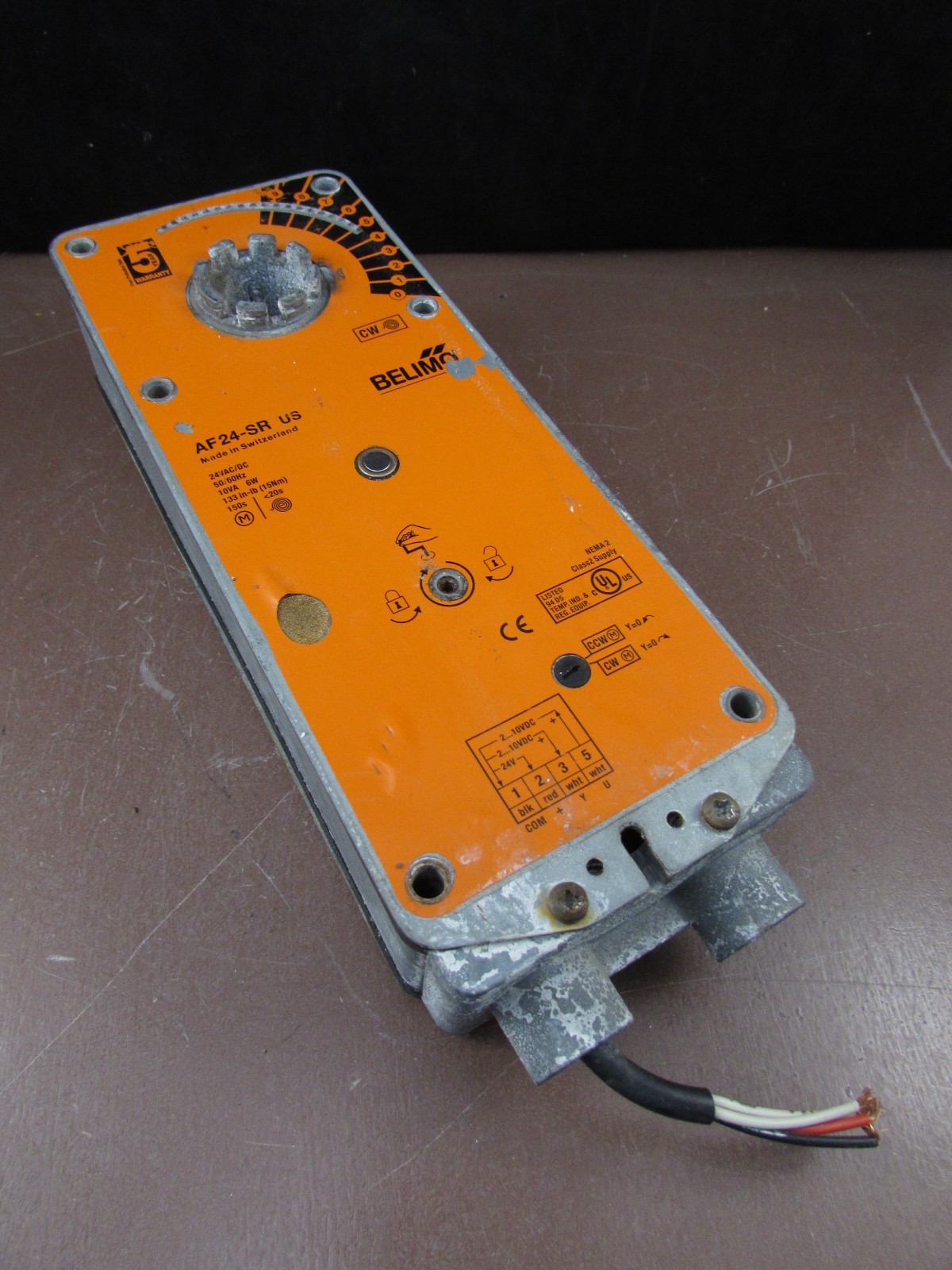 BELIMO AF24-SR US AF24SR US Spring Return Damper Actuator 24VAC-DC HVAC
