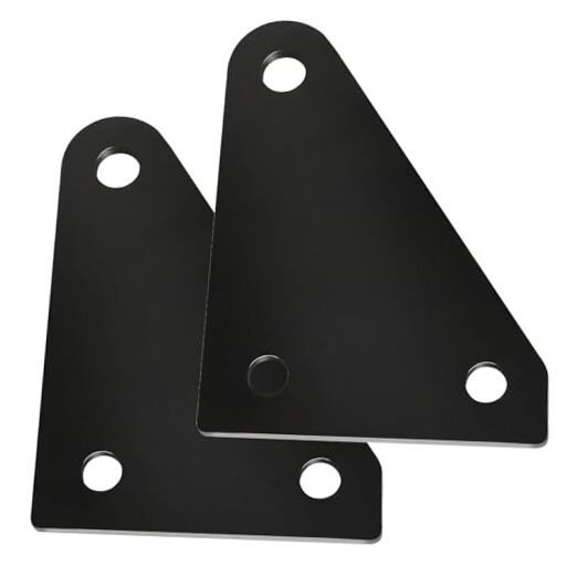 2PCS Bracket Cab Support Mount Plates Bracket Cabs Black Mounting Plate