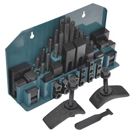 Westward 19T325 Clamping Kit, With U Clamp, 66 Pcs