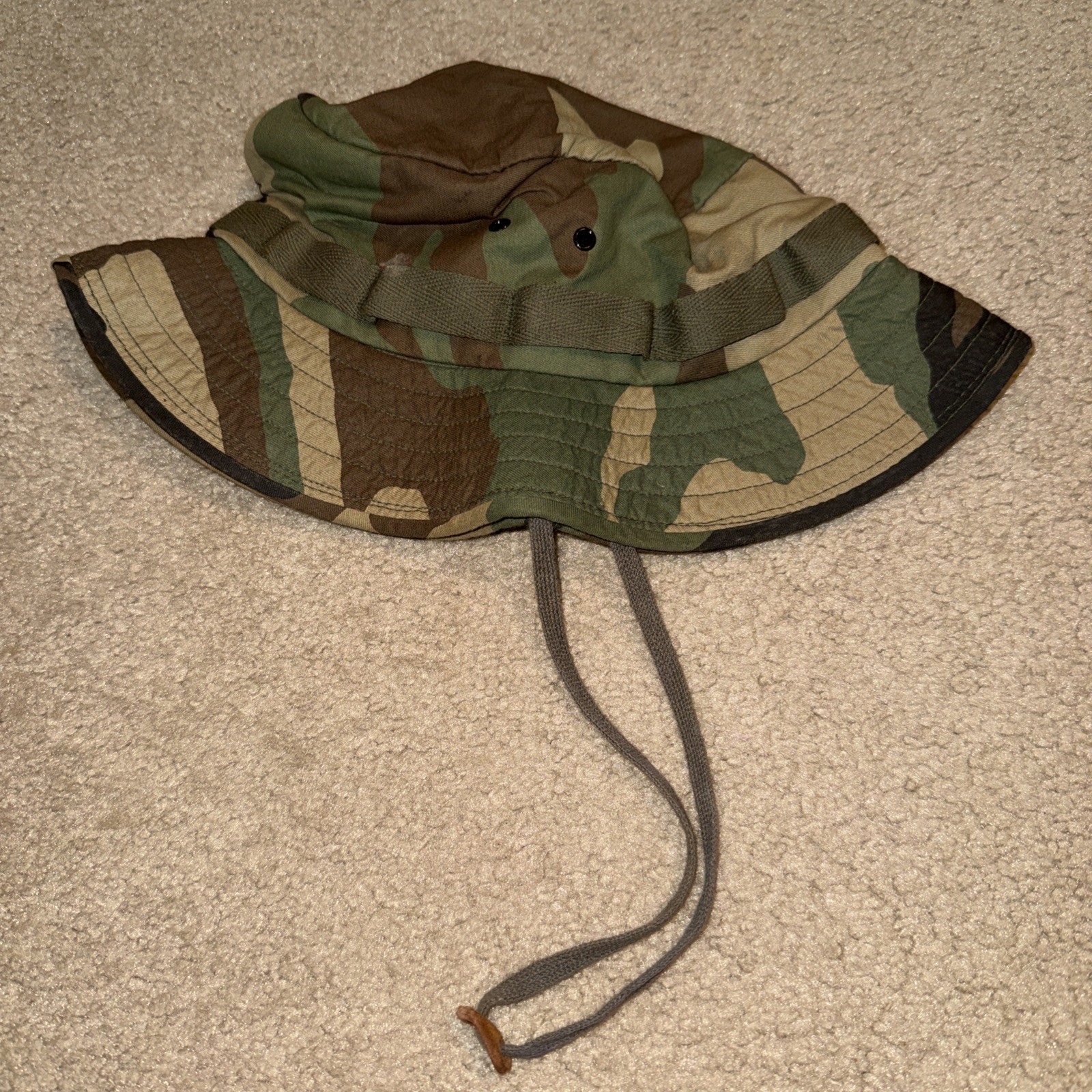 MADE IN USA HAT SUN HOT WEATHER BOONIE WOODLAND SIZE MEDIUM🔥👀 Vintage 90s