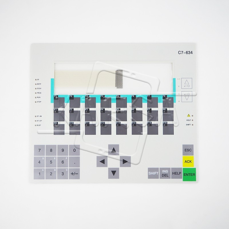 6ES7634-1DF00-0AE3 Keyboard Membrane Keypad for 6ES7 634-1DF00-0AE3 C7-634