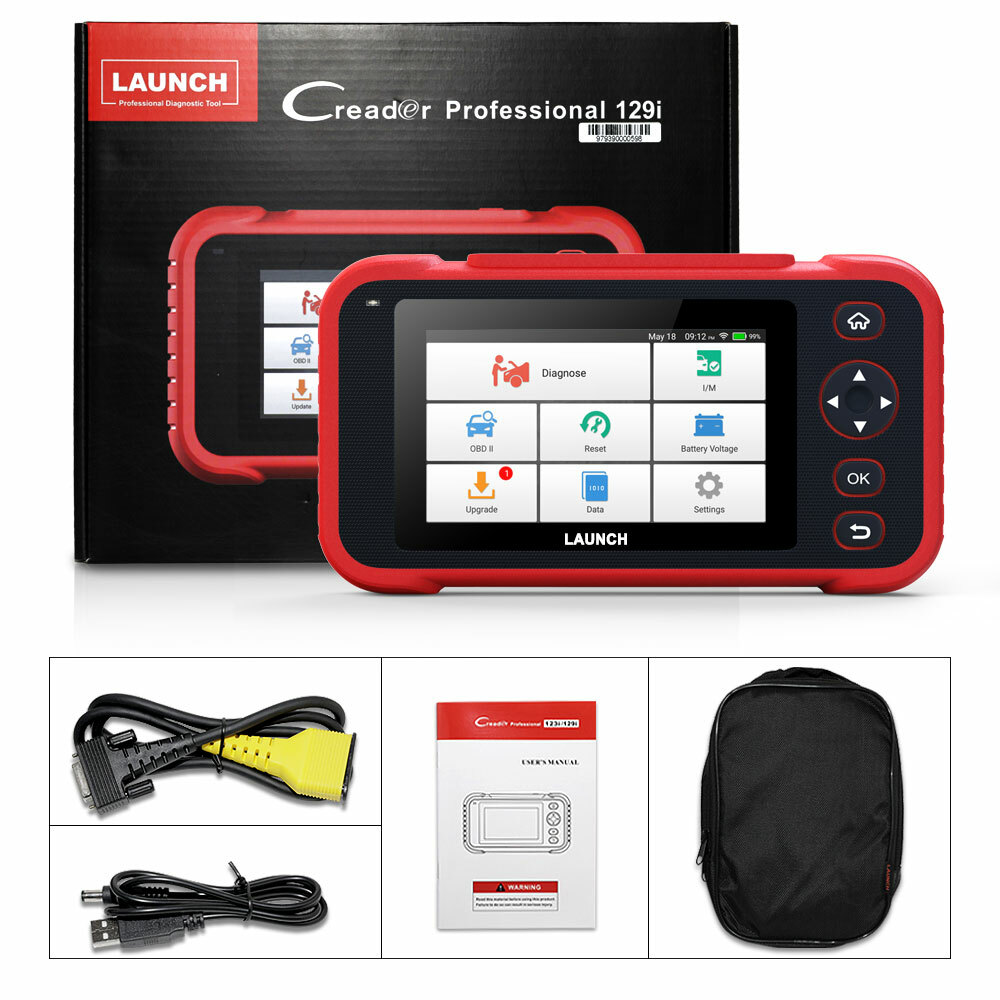 LAUNCH CRP129i Car OBD2 Scanner Diagnostic Tool Code Reader ABS SRS Oil EPB TPMS