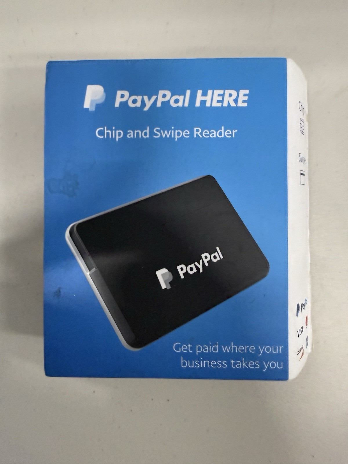 PayPal HERE Chip and Swipe Reader Mobile Card Reader New Open Box