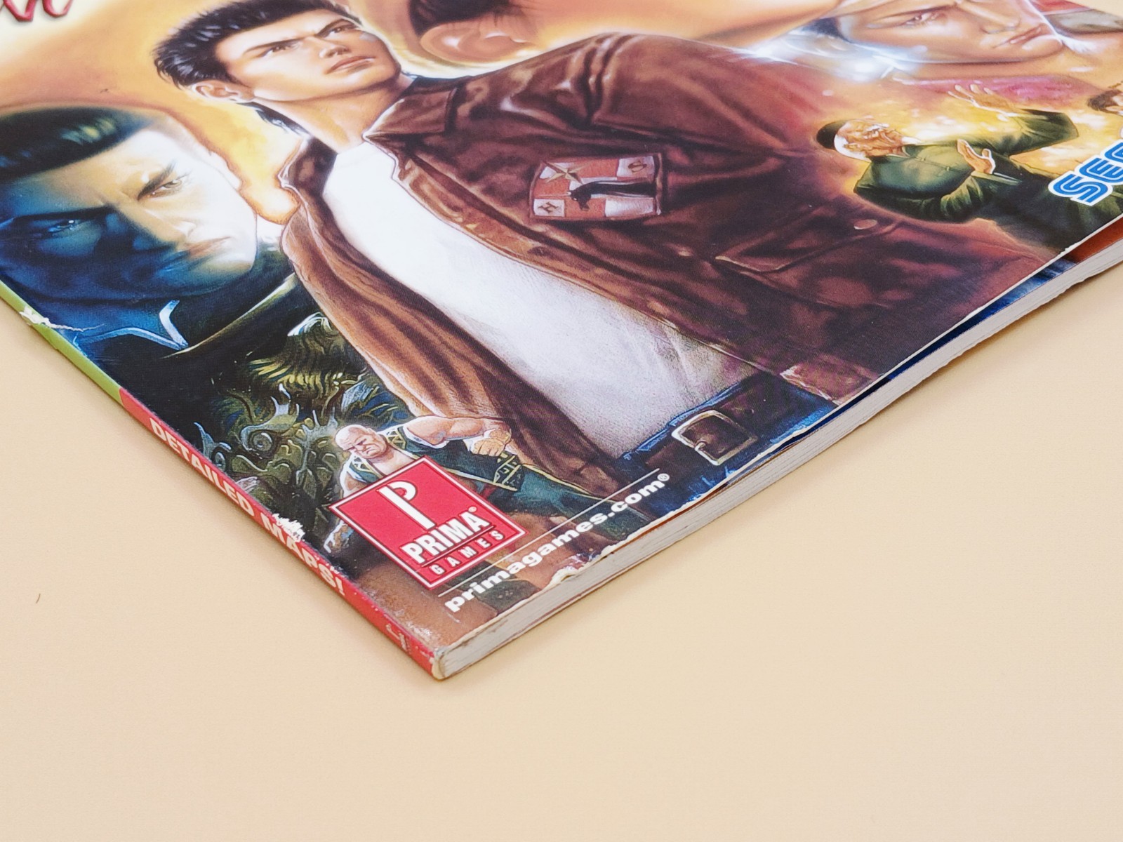 Shenmue 2 Strategy Guide Prima Xbox Sega Video Game Microsoft Xbox!!.