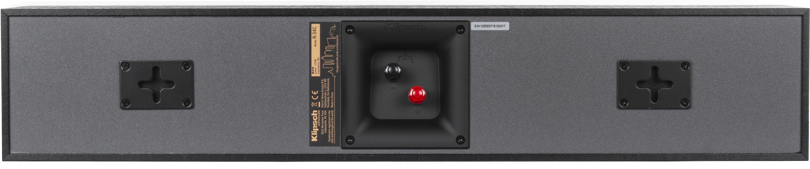 Klipsch Ref R-34C ea Center Channel Speaker
